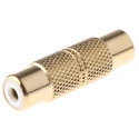 RS PRO Audio Female RCA Straight RCA AV Adapter 410-927