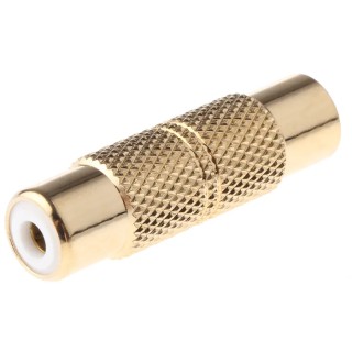RS PRO Audio Female RCA Straight RCA AV Adapter 410-927