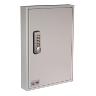 Securikey Grey Steel Wall Mount Key Cabinet KC100PHZZ2200SL