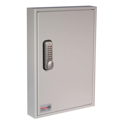 Securikey Grey Steel Wall Mount Key Cabinet KC100PHZZ2200SL