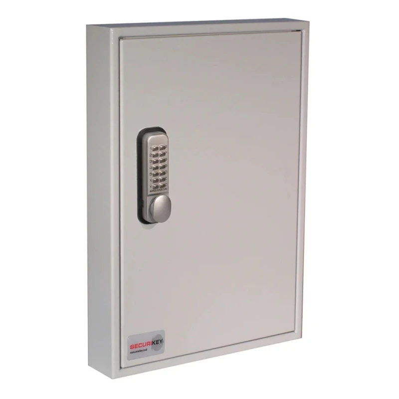 Securikey Grey Steel Wall Mount Key Cabinet KC100PHZZ2200SL