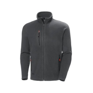 Helly Hansen Oxford Grey Polartec Unisex Zipper Fleece Jacket L 72026_970-L