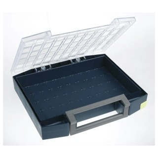 Raaco Adjustable Compartments Polypropylene Polycarbonate Compartment Box Grey 78mm x 421mm x 361mm 134903