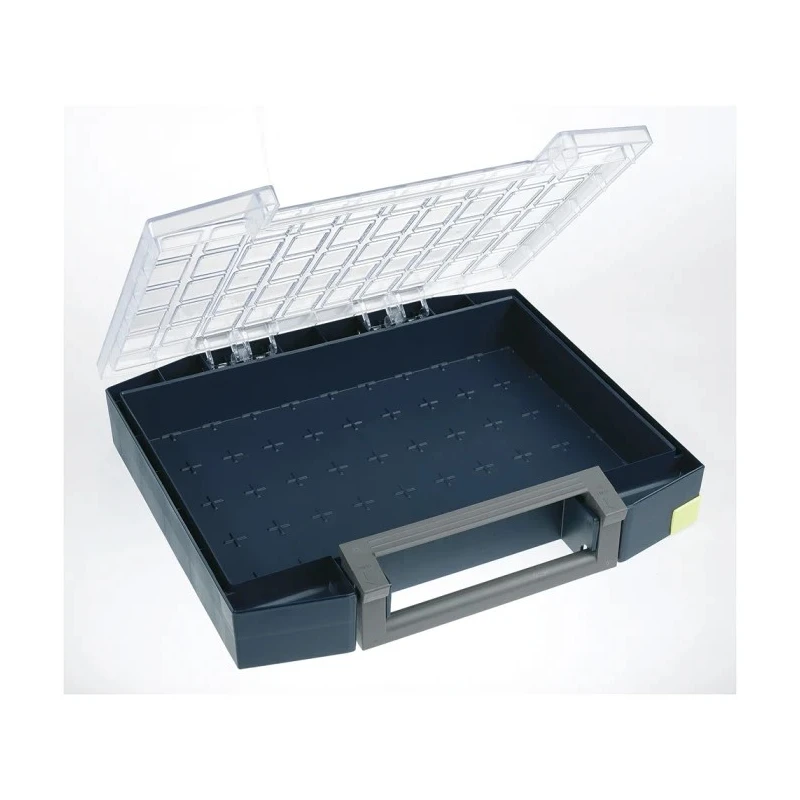 Raaco Adjustable Compartments Polypropylene Polycarbonate Compartment Box Grey 78mm x 421mm x 361mm 134903