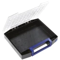 Raaco Adjustable Compartments Polypropylene Polycarbonate Compartment Box Grey 78mm x 421mm x 361mm 134903