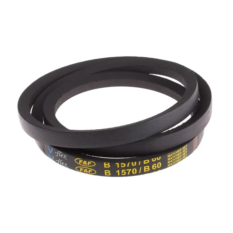 RS PRO Drive Belt, belt section B, 17 mm Width, 11 mm Height, 1594 mm Outside Length, 1525 mm Inside Length 471-572