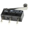 ZF Roller Lever Micro Switch with Tab Terminal, 10.1A, 250 V AC, SPDT, IP50 DB2C-B1RC