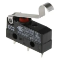 ZF Simulated Roller Lever Micro Switch, Solder Terminal, 10.1A, 250 V ac, SPDT, IP6K7 DC2C-A1SC