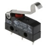 ZF Simulated Roller Lever Micro Switch, Solder Terminal, 10.1A, 250 V ac, SPDT, IP6K7 DC2C-A1SC