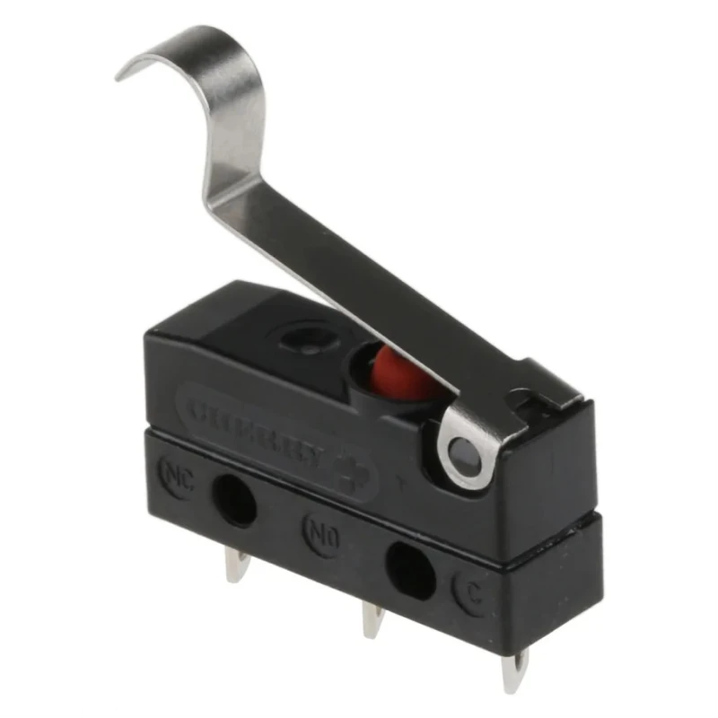 ZF Simulated Roller Lever Micro Switch, Solder Terminal, 10.1A, 250 V ac, SPDT, IP6K7 DC2C-A1SC