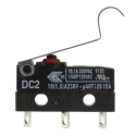 ZF Simulated Roller Lever Micro Switch, Solder Terminal, 10.1A, 250 V ac, SPDT, IP6K7 DC2C-A1SC