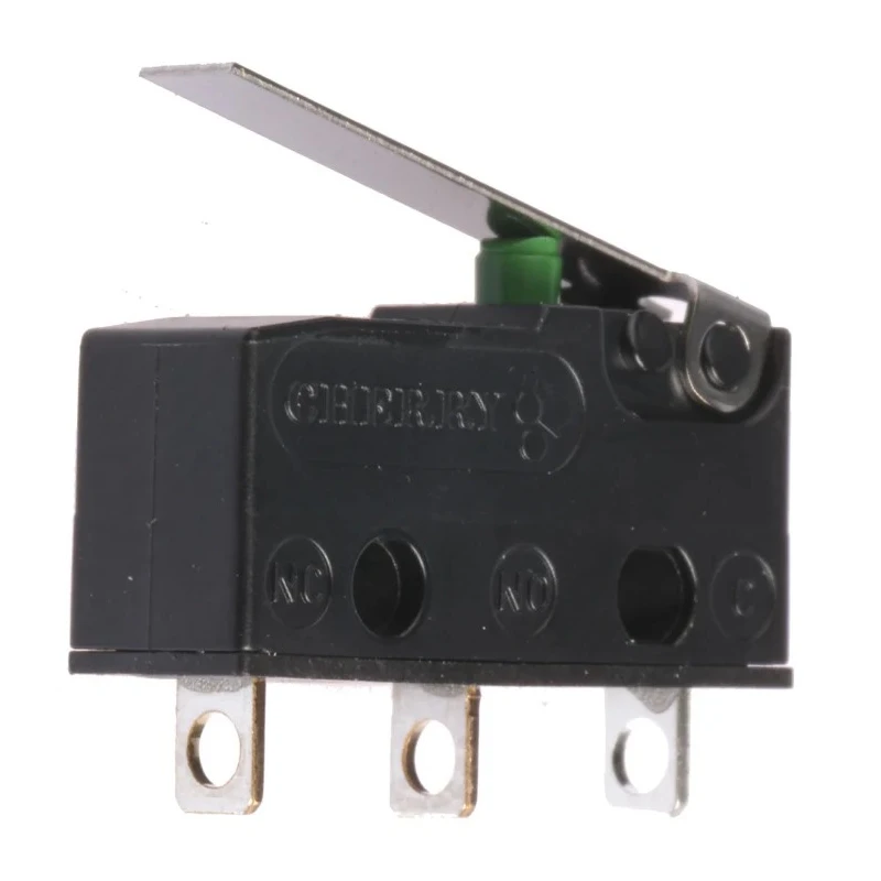 ZF Short Lever Micro Switch, Solder Terminal, 100mA, 250 V AC, SPDT, IP50 DB3C-A1LB