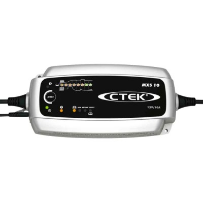 CTEK Automotive Lead Acid Battery Charger 12 V, 10 A, 158 W, UK Plug MXS 10 UK