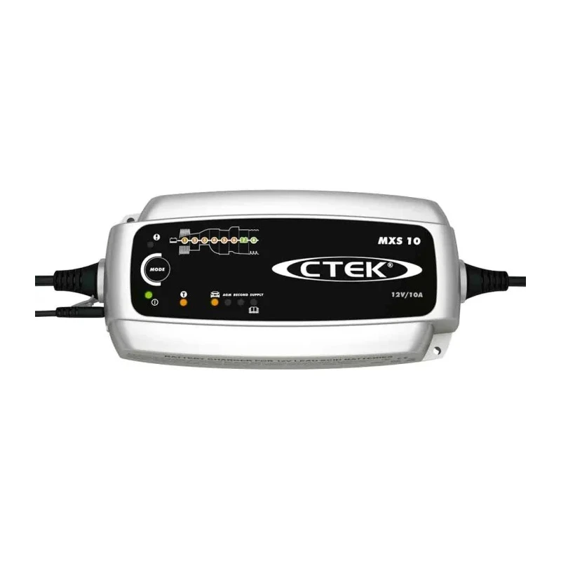CTEK Automotive Lead Acid Battery Charger 12 V, 10 A, 158 W, UK Plug MXS 10 UK