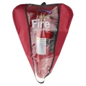 RS PRO Fire Extinguisher Cover Red Reinforced Polyvinyl Chloride PVC 0.25kg United Kingdom 523-073