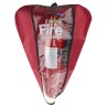 RS PRO Fire Extinguisher Cover Red Reinforced Polyvinyl Chloride PVC 0.25kg United Kingdom 523-073