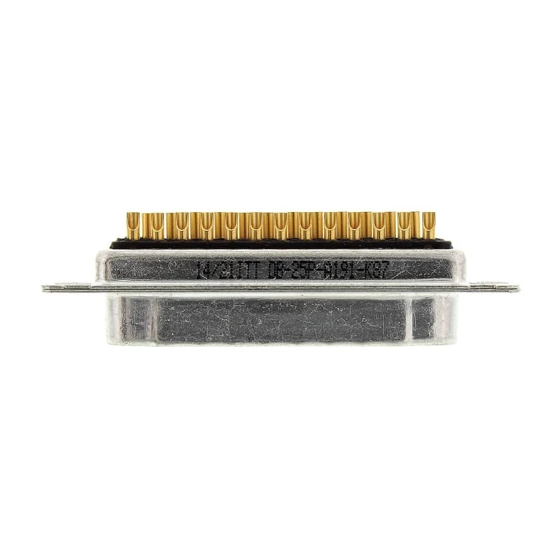 ITT Cannon ORIGINAL D 25 Way Straight Panel Mount D-Sub Connector Male 780V 5A 125°C 121073-2292 D