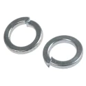 RS PRO Steel Bright Zinc Lock Washers M6 DIN 7980, External Diameter 9.9mm, Inside Diameter 6.1mm, Thickness 1.6mm 526-849
