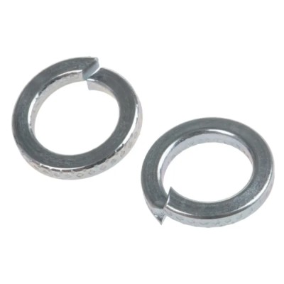 RS PRO Steel Bright Zinc Lock Washers M6 DIN 7980, External Diameter 9.9mm, Inside Diameter 6.1mm, Thickness 1.6mm 526-849
