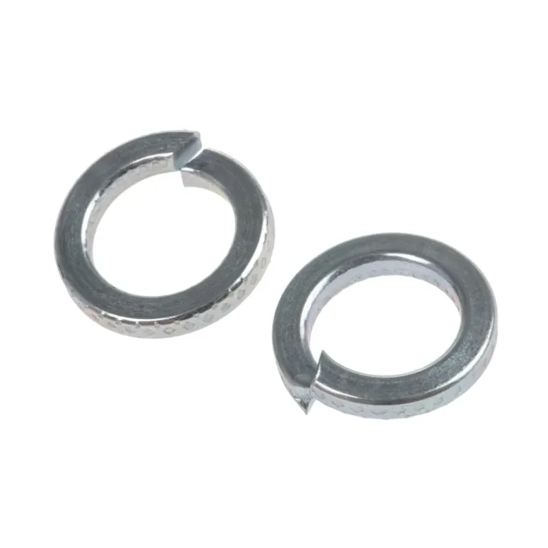 RS PRO Steel Bright Zinc Lock Washers M6 DIN 7980, External Diameter 9.9mm, Inside Diameter 6.1mm, Thickness 1.6mm 526-849