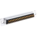 ITT Cannon ORIGINAL D 37 Way Straight Panel Mount D-Sub Connector 1.25kV 5A Steel Housing 121073-2293 D