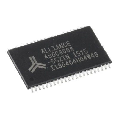 Alliance Memory SRAM 8MB Asynchronous Static RAM Surface Mount TSOP Package AS6C8008-55ZIN