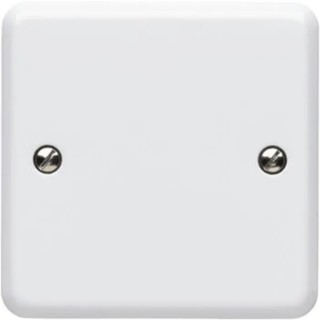 MK Electric White 1 Gang Blanking Plate Metalclad Plus Series UK Origin K3390 WHI