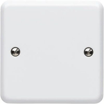MK Electric White 1 Gang Blanking Plate Metalclad Plus Series UK Origin K3390 WHI