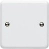 MK Electric White 1 Gang Blanking Plate Metalclad Plus Series UK Origin K3390 WHI