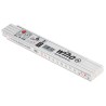 Wiha Fibreglass Reinforced Polyamide 2 Meter Folding Ruler Chemical Resistant CE Class III Accuracy 33232