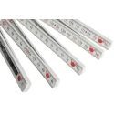 Wiha Fibreglass Reinforced Polyamide 2 Meter Folding Ruler Chemical Resistant CE Class III Accuracy 33232