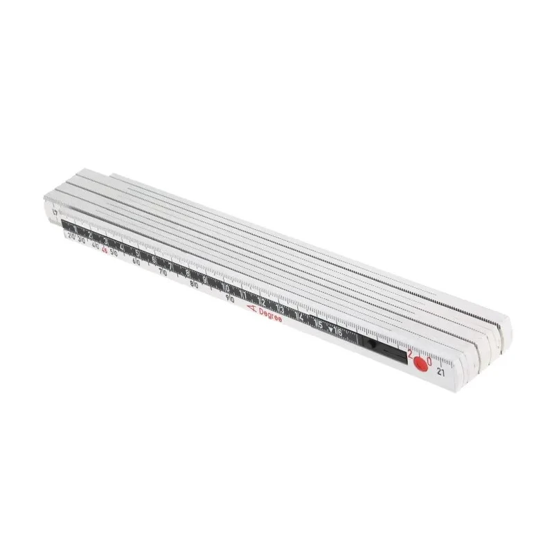 Wiha Fibreglass Reinforced Polyamide 2 Meter Folding Ruler Chemical Resistant CE Class III Accuracy 33232
