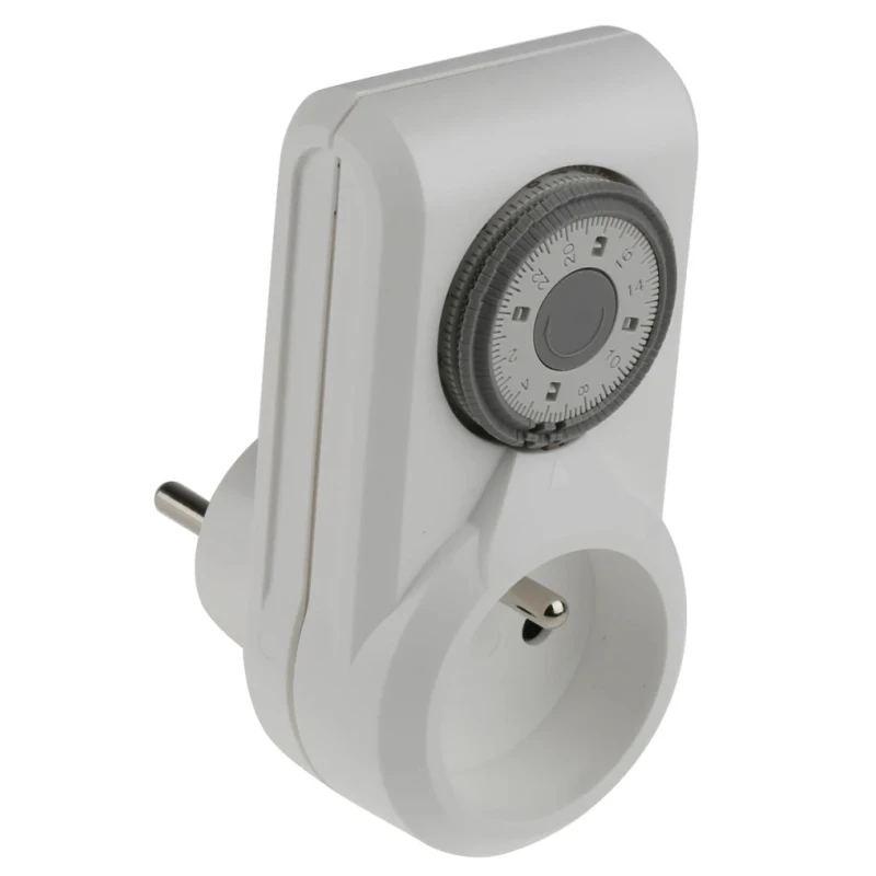 Legrand Analogue Plug In Timer 230V 16A Single Channel Programmable Timer 0 958 60