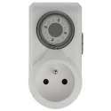 Legrand Analogue Plug In Timer 230V 16A Single Channel Programmable Timer 0 958 60