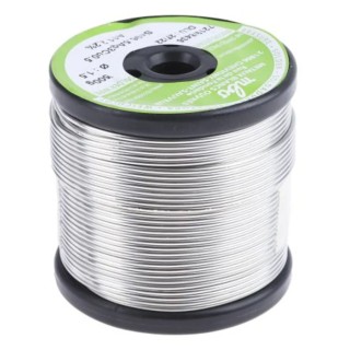 MBO Lead Free Solder Wire 1.5 mm Diameter 217 °C Melting Point Rosin Flux 500g SN96.5 AG3 CU0.5 15/10 A11 - 500G