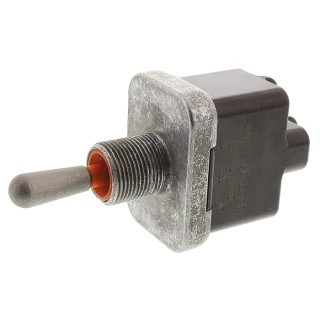 Otto Panel Mount Toggle Switch, On-Off-On, DPDT, Screw Terminal, 28 V dc, 115 V ac, IP68, Stainless Steel Actuator T9-CS2-21