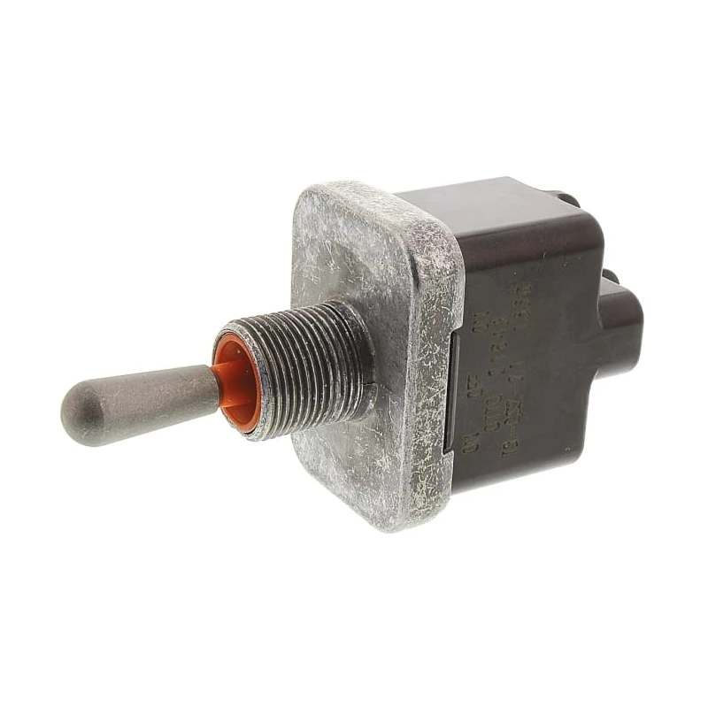 Otto Panel Mount Toggle Switch, On-Off-On, DPDT, Screw Terminal, 28 V dc, 115 V ac, IP68, Stainless Steel Actuator T9-CS2-21