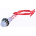 CAMDENBOSS 515 Series Orange Panel Mount Indicator 240V 800μA Lead Wire Termination IND515205-240-T/OPL
