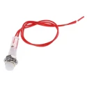 CAMDENBOSS 515 Series Orange Panel Mount Indicator 240V 800μA Lead Wire Termination IND515205-240-T/OPL
