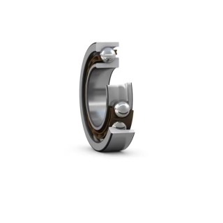 SKF Single Row Angular Contact Ball Bearing 35 mm ID, 80 mm OD, 21 mm Race Width 7307 BEP