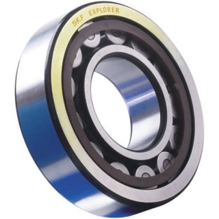 SKF Single Row Cylindrical Roller Bearing 60 mm Inside Diameter, 110 mm Outside Diameter, 22 mm Race Width NU 212 ECP