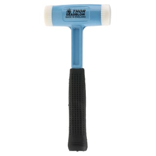 RS PRO Soft Faced Dead Blow Nylon Mallet with Replaceable Face Die Cast Aluminium Handle Head Diameter 44mm 600-795