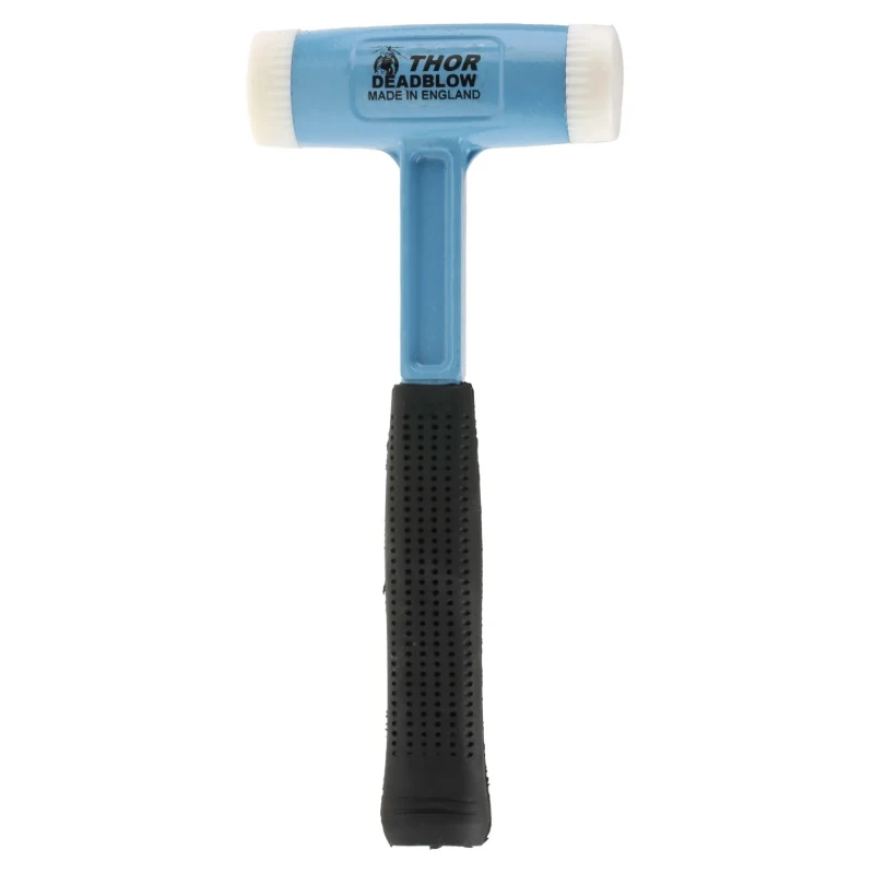 RS PRO Soft Faced Dead Blow Nylon Mallet with Replaceable Face Die Cast Aluminium Handle Head Diameter 44mm 600-795