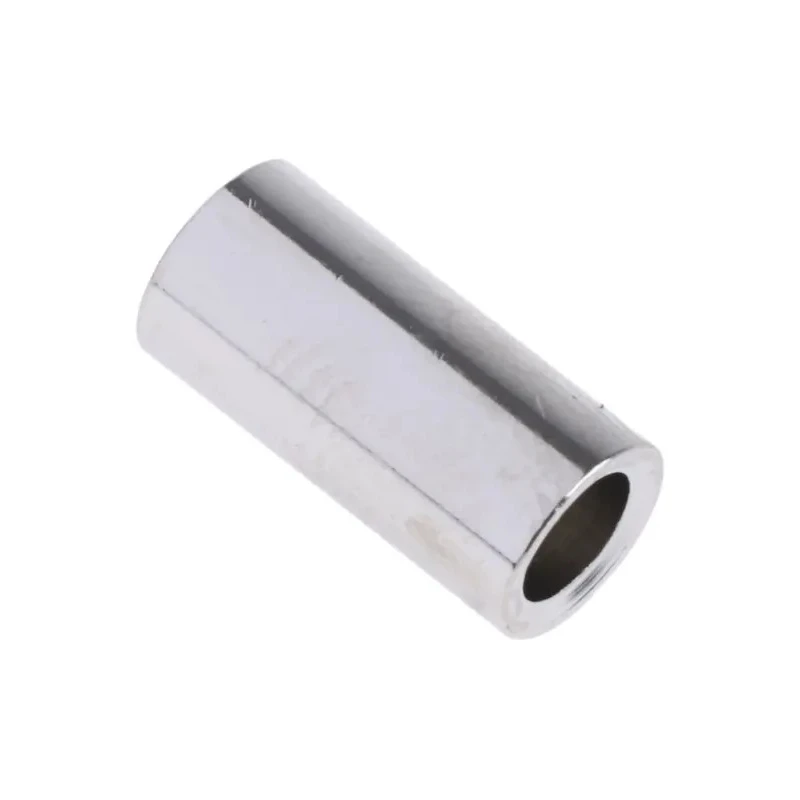 RS PRO Round Brass Spacer 10 mm Nickel-Plated for Mechanical Fastening Applications 606-765
