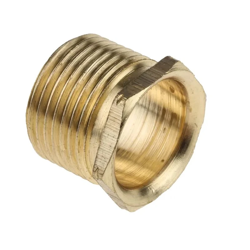 RS PRO Male Bush Galvanised Conduit Fitting 20 mm Nominal Size Brass Yellow M20 608-244