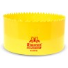 Starrett 89 mm Diameter HSS Bimetal Hole Saw Drill Bit for Stainless Steel, Metal, Mild Steel Sheet FCH0312-G