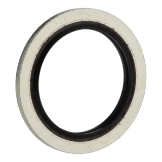 RS PRO Nitrile Rubber (NBR) Bonded Seal Bonded Washer 18.7 mm ID 26 mm OD 1.5 mm Thick 689-552