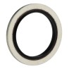 RS PRO Nitrile Rubber (NBR) Bonded Seal Bonded Washer 18.7 mm ID 26 mm OD 1.5 mm Thick 689-552