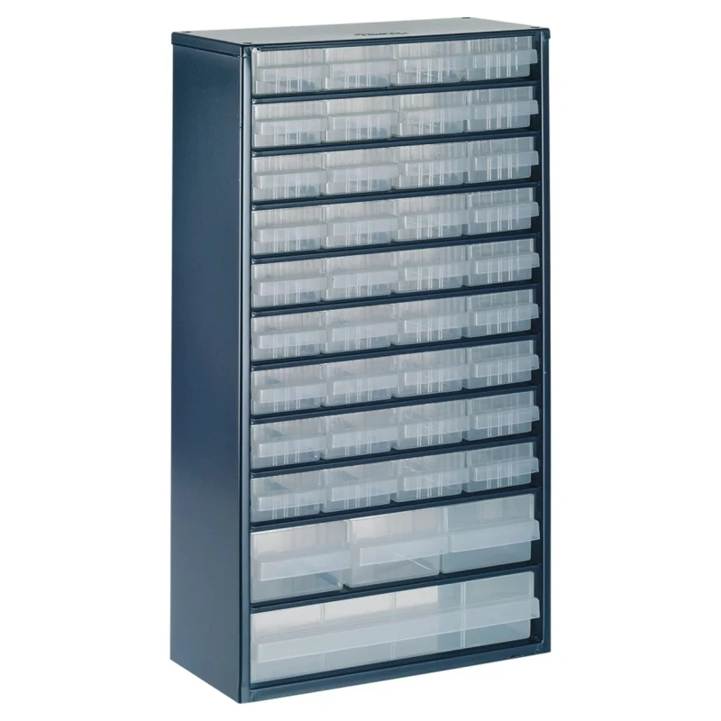 Raaco Drawer Storage Unit 40 Steel Frame Blue 552 mm x 306 mm x 150 mm 137430