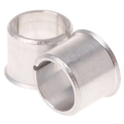 Huco Aluminium Reducing Bush 8mm Bore Diameter 10mm Outside Diameter 8.1mm Length Model 257.28